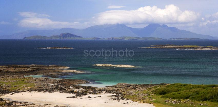 Rhum And Muck From Ardnamurchan