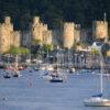 CONWY CASTLE FROM DEGANWY