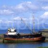 Puffer Boat Eldesa At Craignure Pier Isle Of Mull 80s