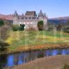 Inveraray Castle From River In Spring