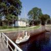 Yacht On Neptunes Staircase At Banavie Cal Canal