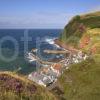 Pennan Harbour And Village Banffshire