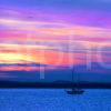 Sunset Over Loch Indaal From Bowmore Islay