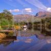 Peaceful Reflections On The Caledonian Canal With Ben Nevis In View Lochaber