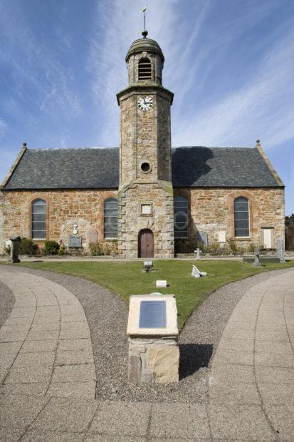 WY3Q9815 Elie Parish Church 1639 Elie East Neuk Of Fife