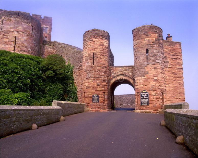 Entrance Bamburgh Castle