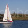 Large Yacht Passing Kerrera