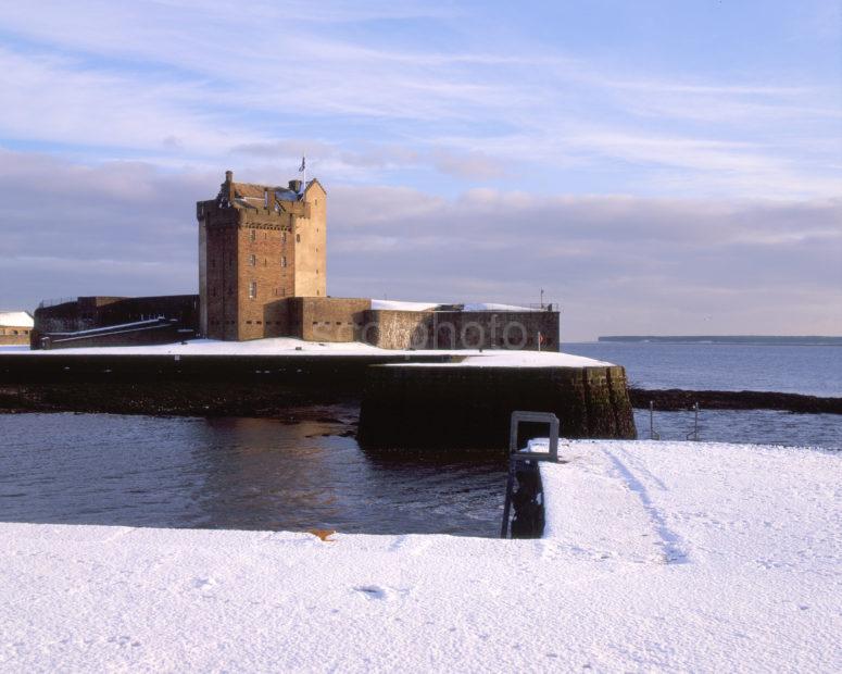 Broughty Castle In Broughty Ferry Firth Of Tay Near Dundee