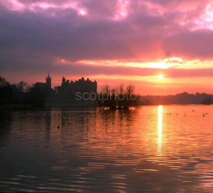 Sunset Over Linlithgow Palace