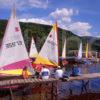 Colourful Yachts On Loch Earn In Perthshire