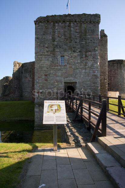 Rothesay Castle Island Of Bute