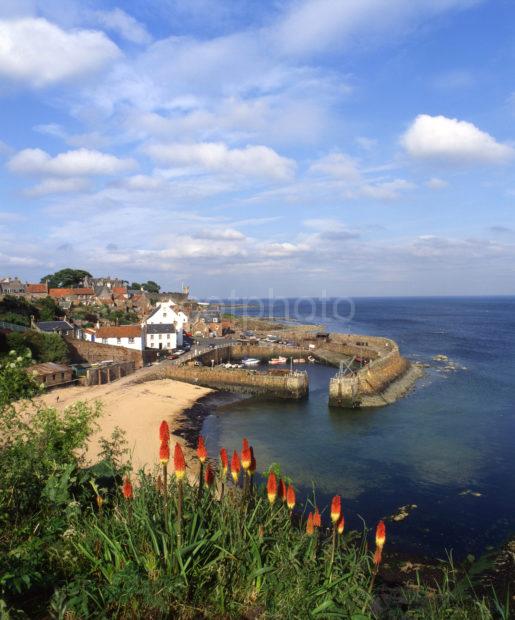 Towards Picturesque Crail Harbour East Neuk Fife