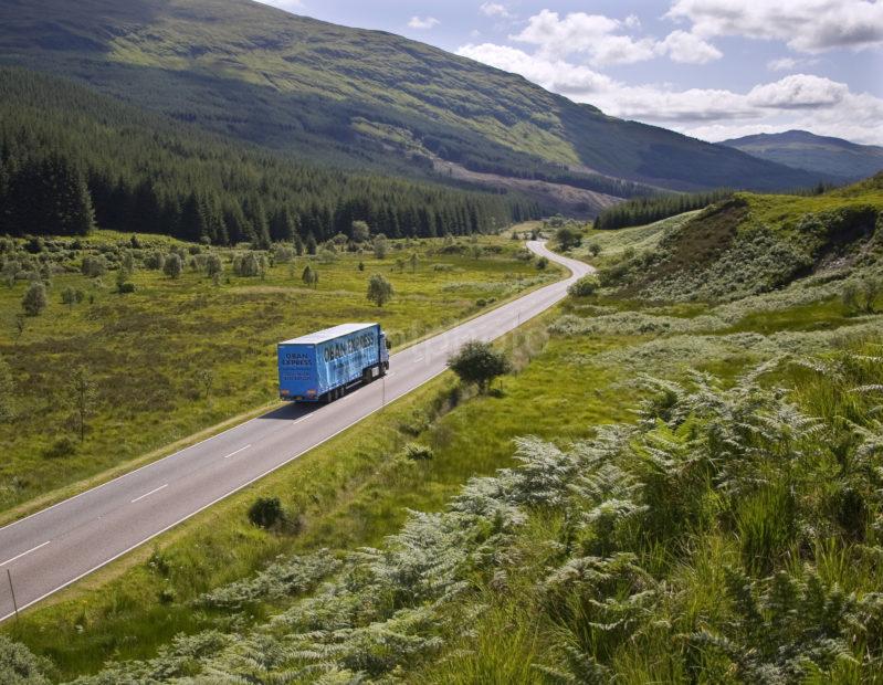 Oban Express Articulated Lorry The Road Ahead COLOUR