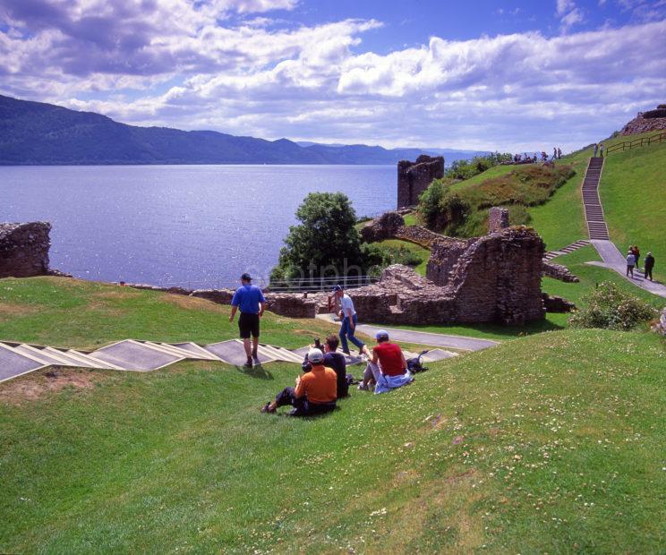 Summer At Urquhart Castle Loch Ness