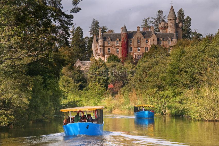 DSC 4119 BLAIR DRUMMOND CASTLE FROM RIVER NR STIRLING