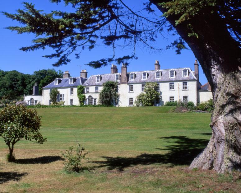 Fine Picture Of Colonsay House From Gardens Isle Of Colonsay