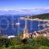 Rothesay Bay And Town With Clyde Ferry Island Of Bute