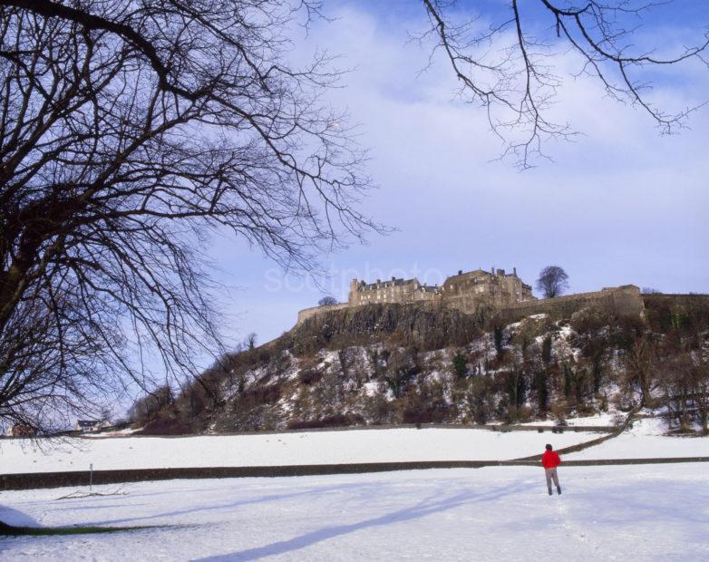 Winter View Of Stirling Castle