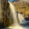 Dramatic Waterfalls In The Pass Of Glencoe