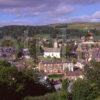 An Attractive And Unusual View Of Hawick As Seen From The Old Cemetary St Marys Kirk Can Also Be Seen Hawick Scottish Borders