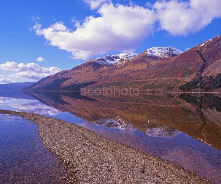 Peaceful Reflections On Loch Lochy Great Glen Highlands