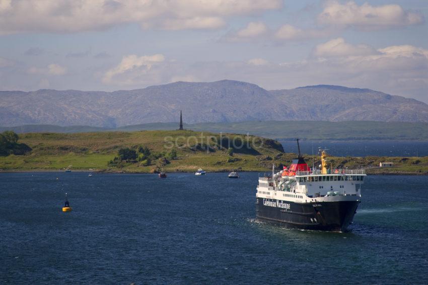 MV Isle Of Mull In Oban Bay