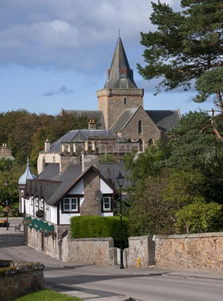 DSC 1452 Towards Dornoch Cathedral Dornoch Sutherland