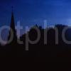 Edinburgh Castle Silhouette At Dusk