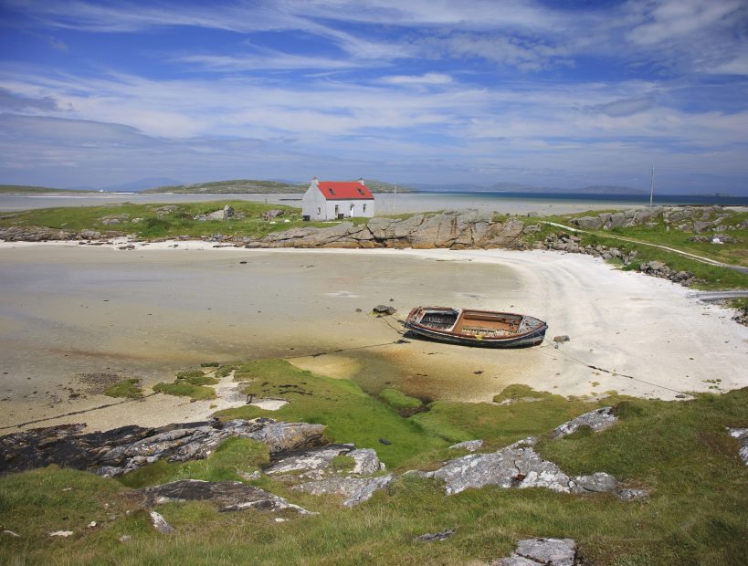 I5D0014 Sands At Crannog Traigh Mhor Isle Of Barra