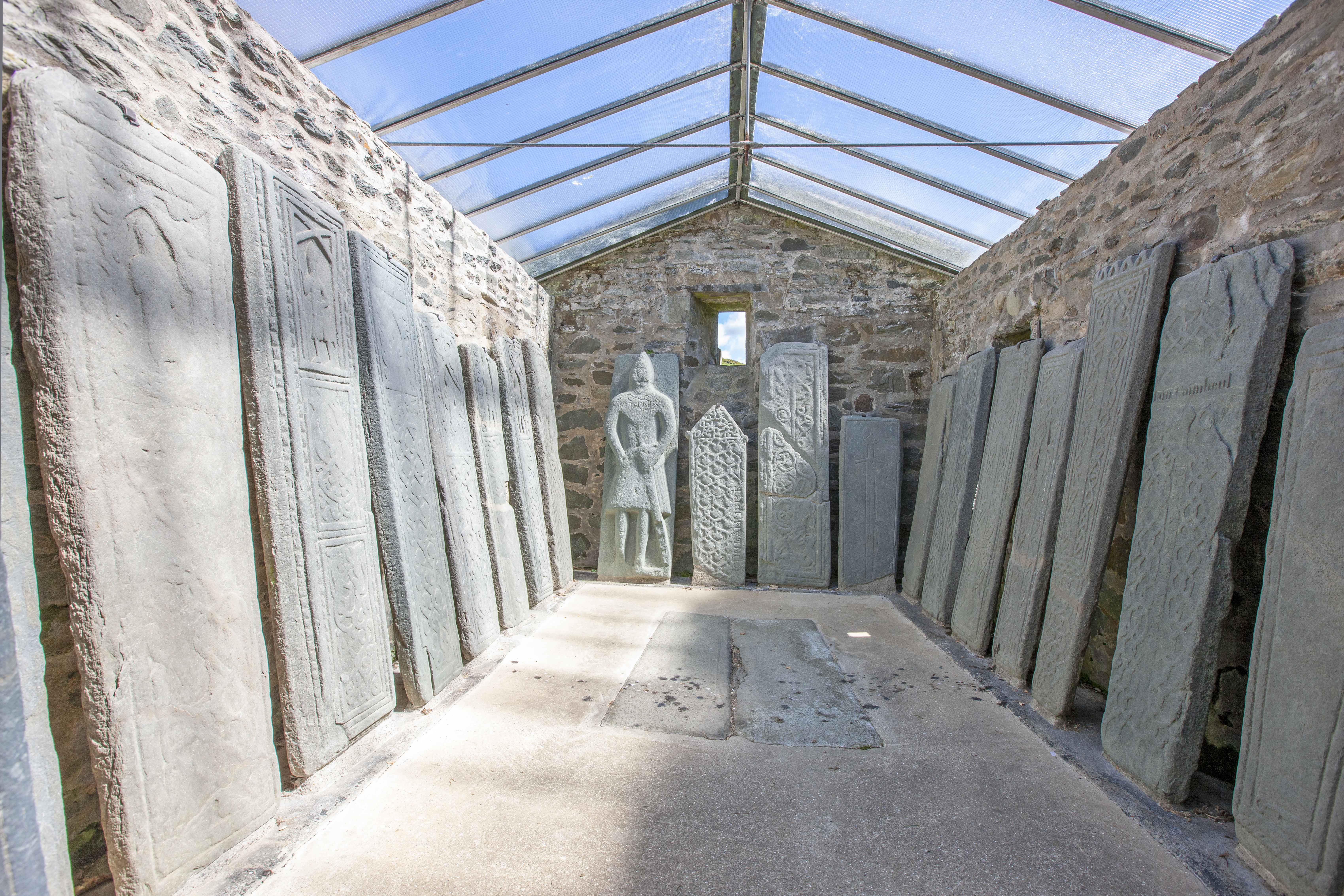 1Z6E1951 Medieval Stone Slabs Kilmartin