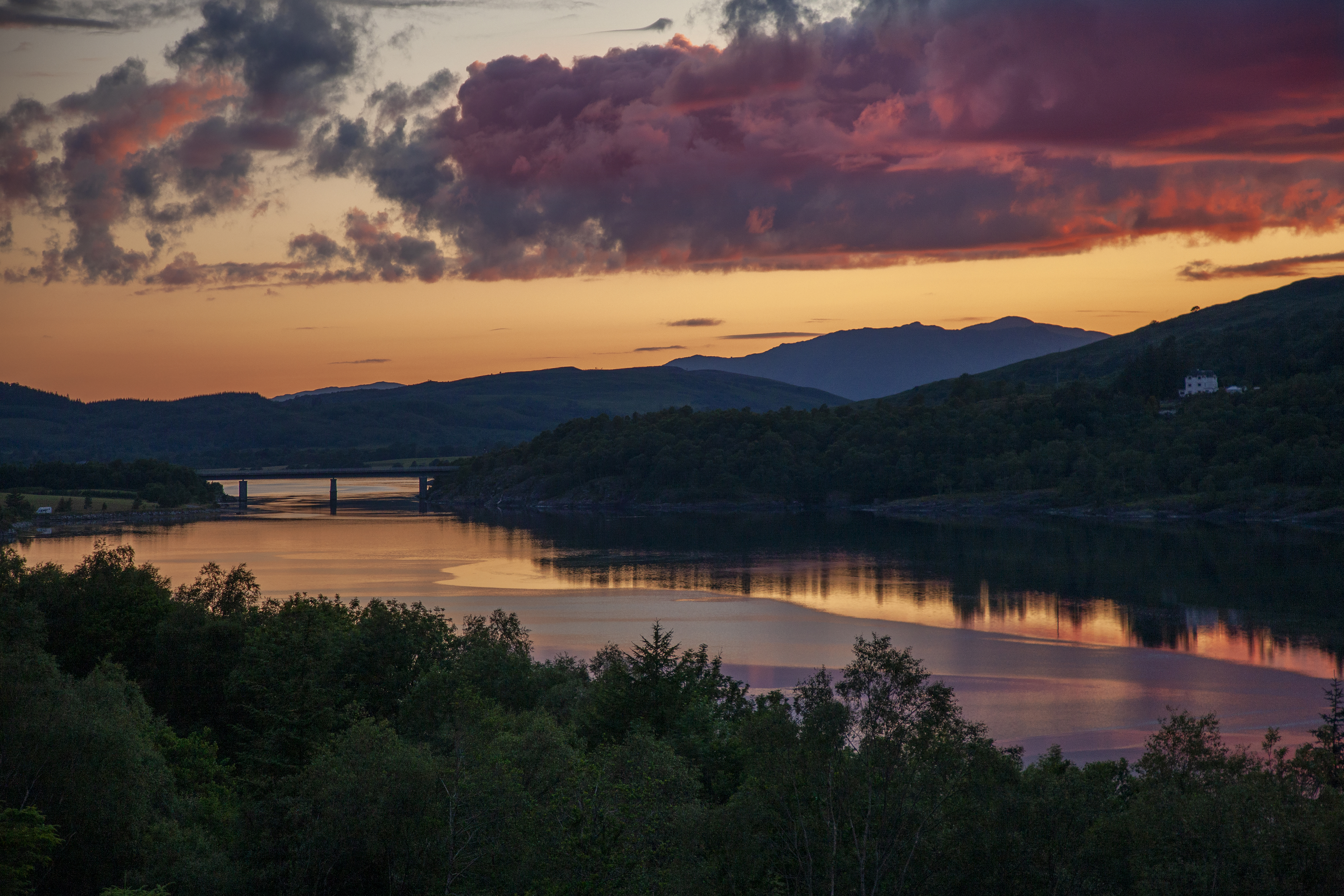 1Z6E9022 Loch Creran Sunset