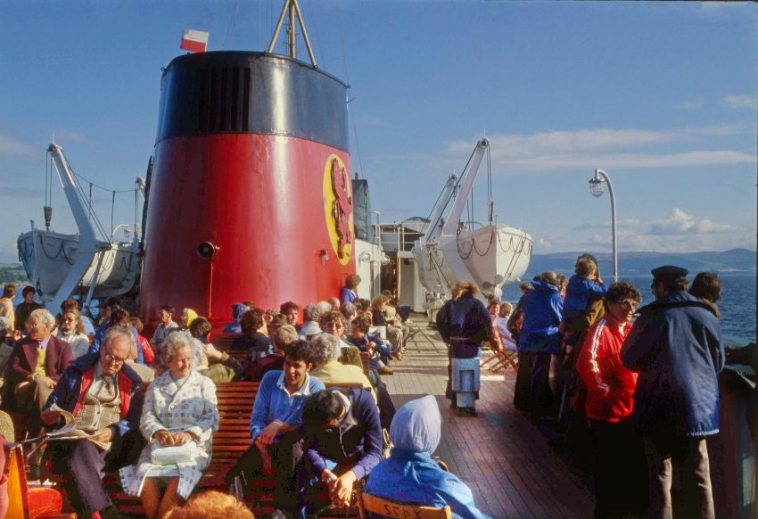 Onboard the MV Glen Sannox, Clyde