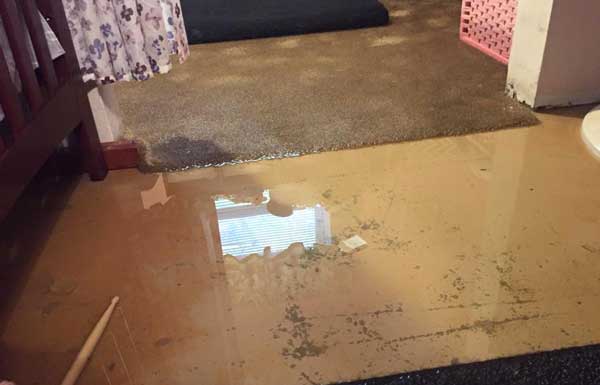 flood damage cleanup