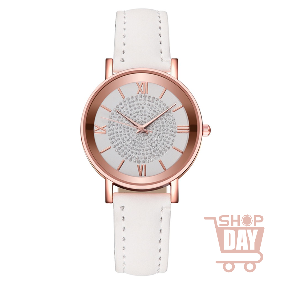 Reloj Femenino Pulso Color Bronce y Marfil ShopDay