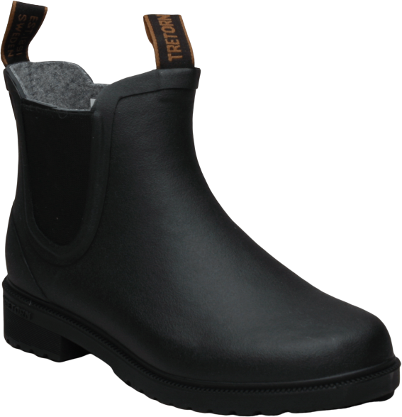 Tretorn Chelsea Wool Black