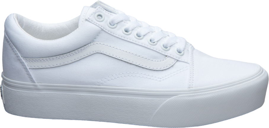 Vans Old Skool Platform True White