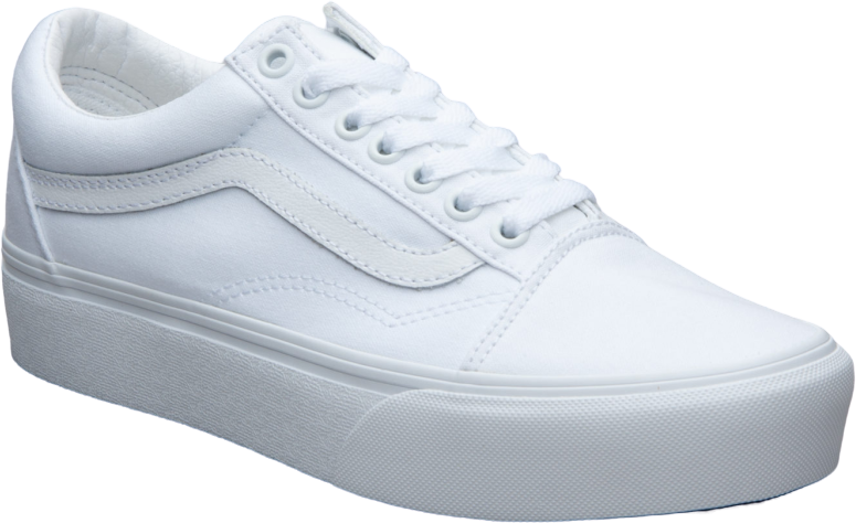 Vans Old Skool Platform True White