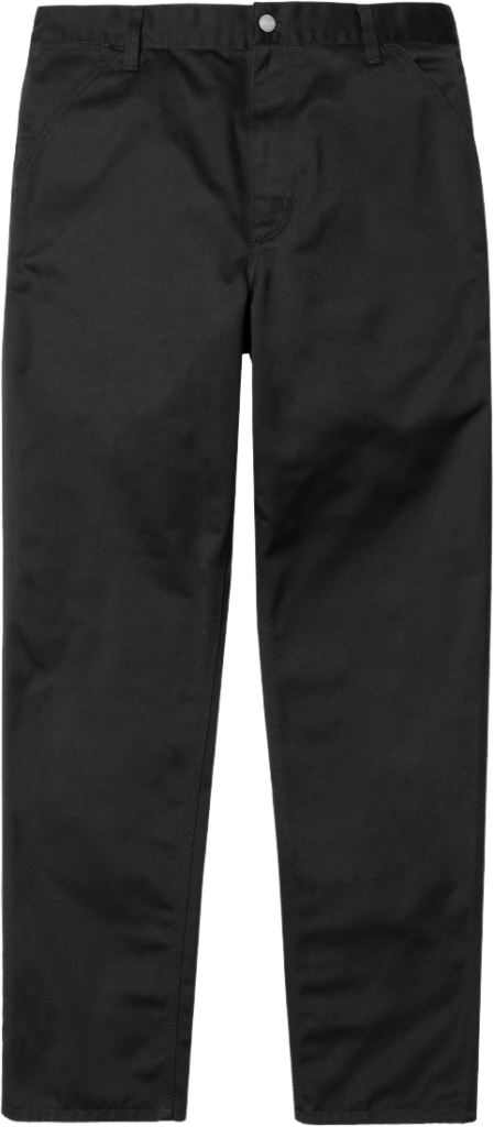 Carhatt WIP Simple Pant Black Rinsed