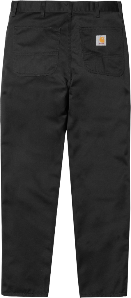Carhatt WIP Simple Pant Black Rinsed