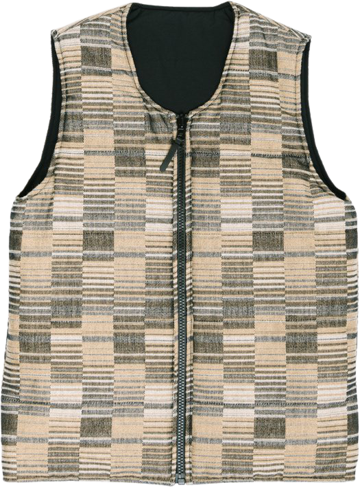 Kestin Fala Reversible Vest Black/Jaquard