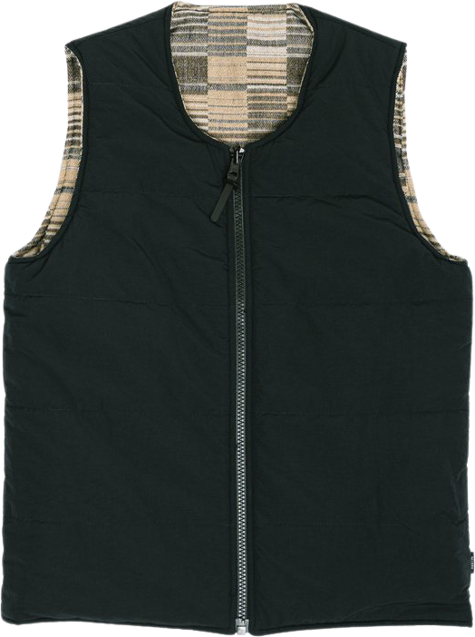 Kestin Fala Reversible Vest Black/Jaquard