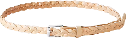 Eduards Braid Belt Short Nature