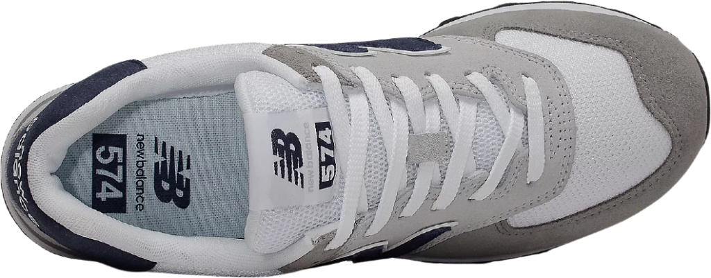 New Balance 574 EAG Rain Cloud/White