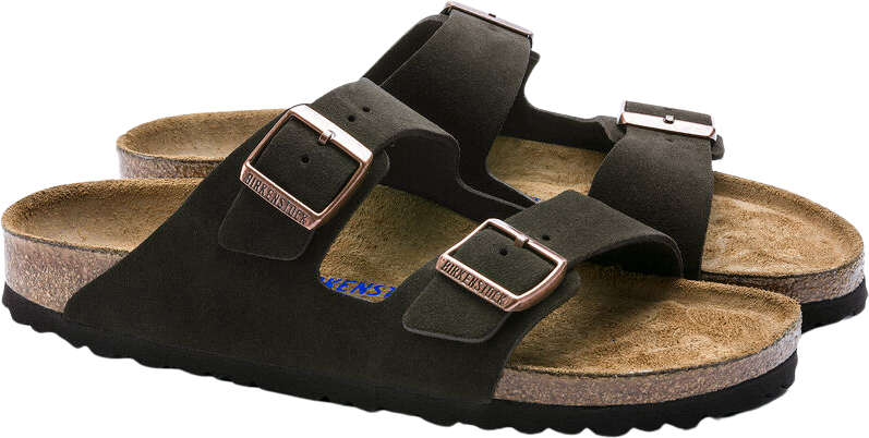 Birkenstock Arizona SFB Suede Leather Mocca