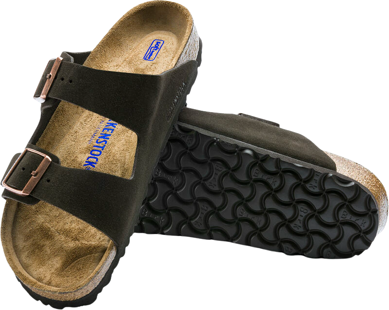 Birkenstock Arizona SFB Suede Leather Mocca