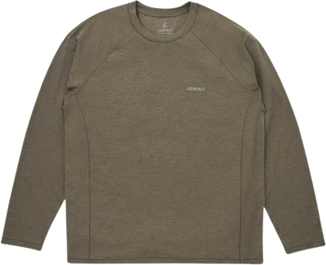 Gramicci Winter Thermal L/S Crew Olive Heather