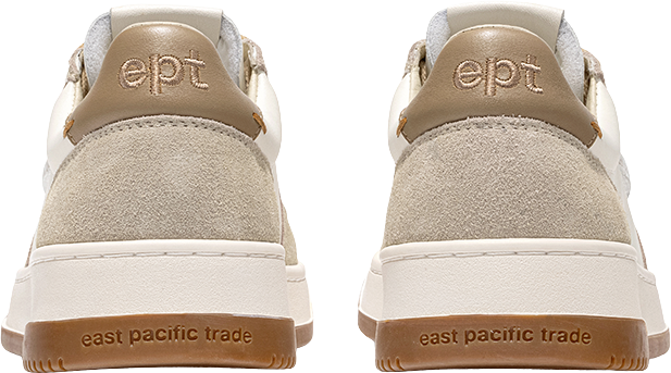 East Pacific Trade Court Beige White Gum