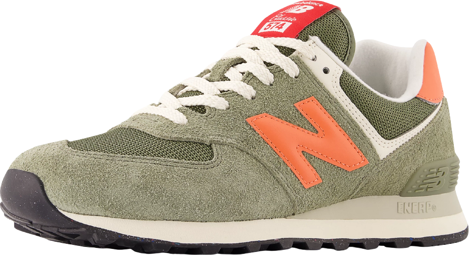 New Balance U574 BGR Dark Olivine/Flare