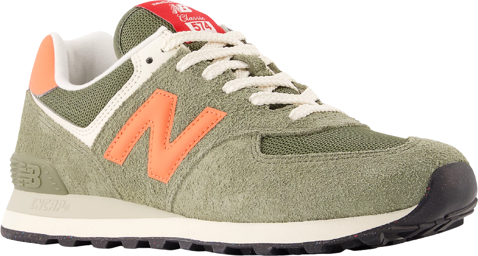 New Balance U574 BGR Dark Olivine/Flare