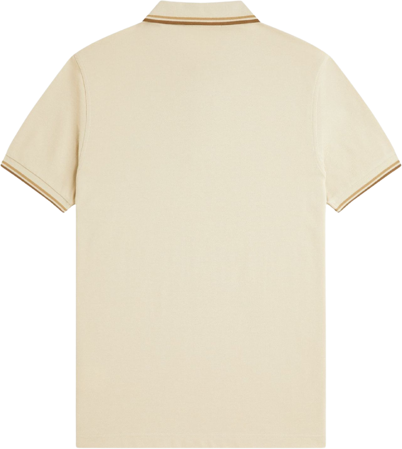 Fred Perry Twin Tipped Shirt Oatmeal/Warm Stone/Shaded Stone
